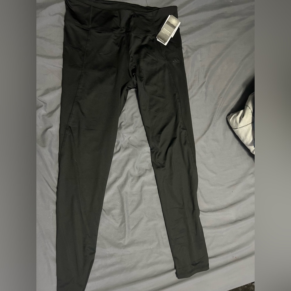 adidas women Black Leggings XL